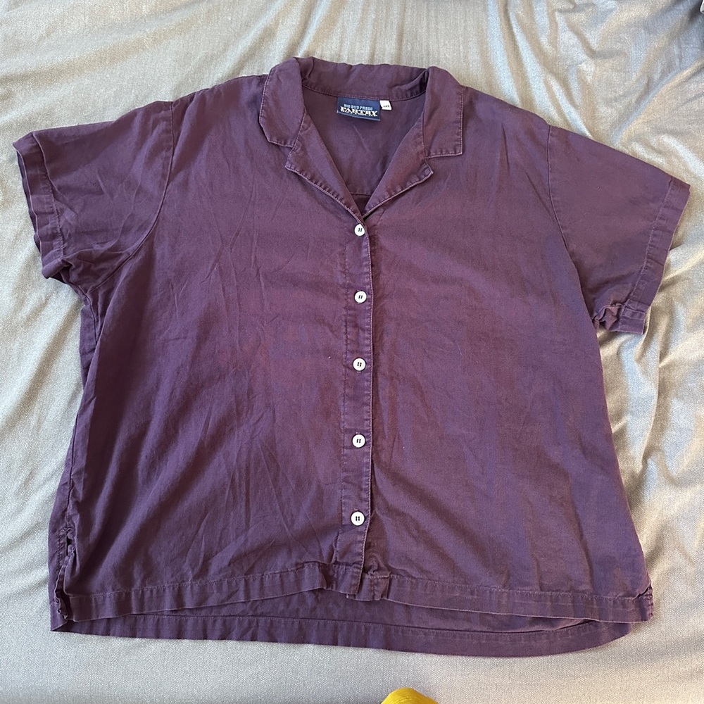 Big Bud Press Pantry Button Up Short Sleeve Shirt Size 2X (unisex)